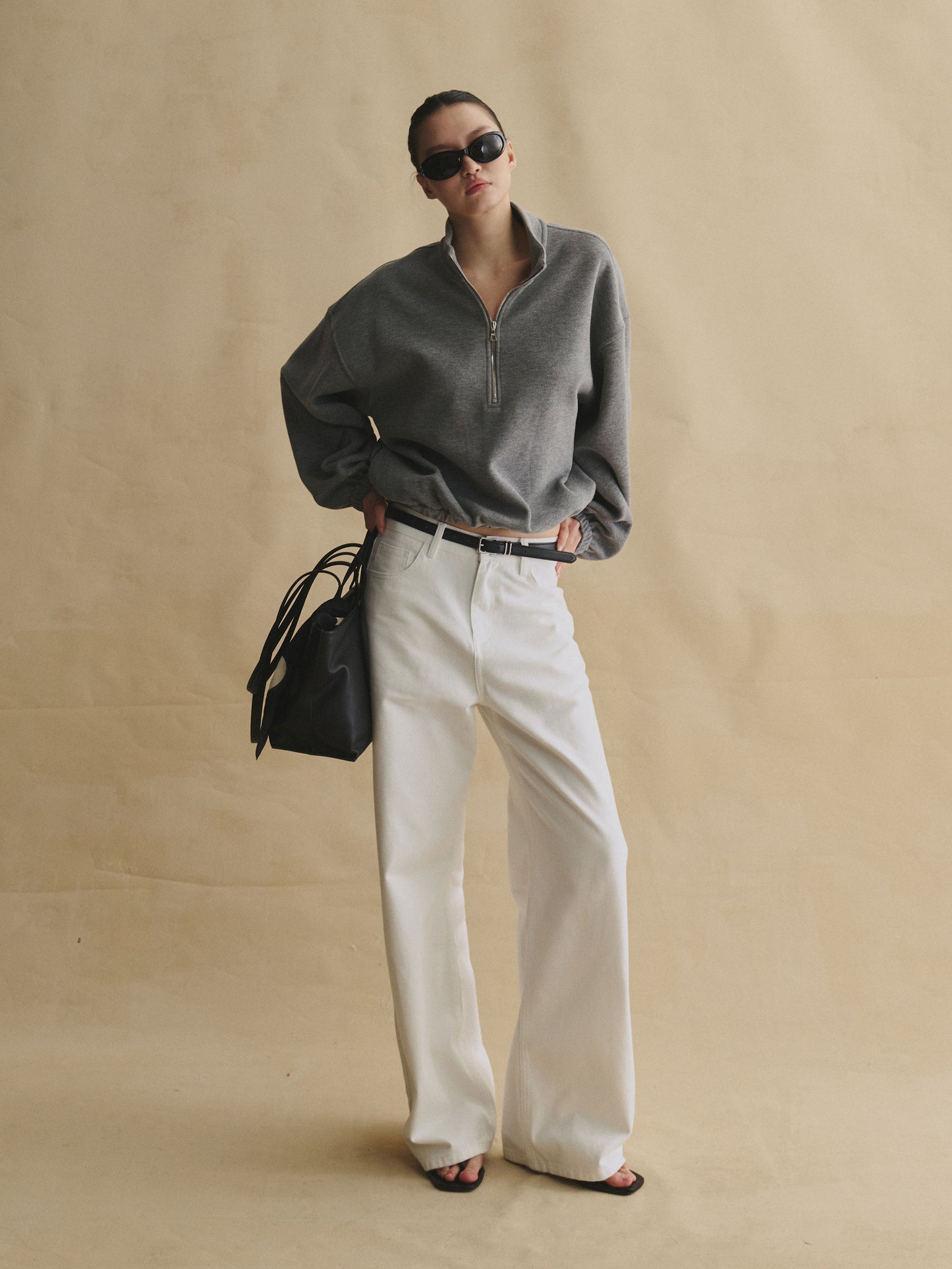 Model Straight-Leg Denim