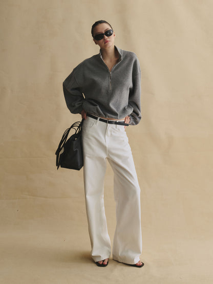 Model Straight-Leg Denim