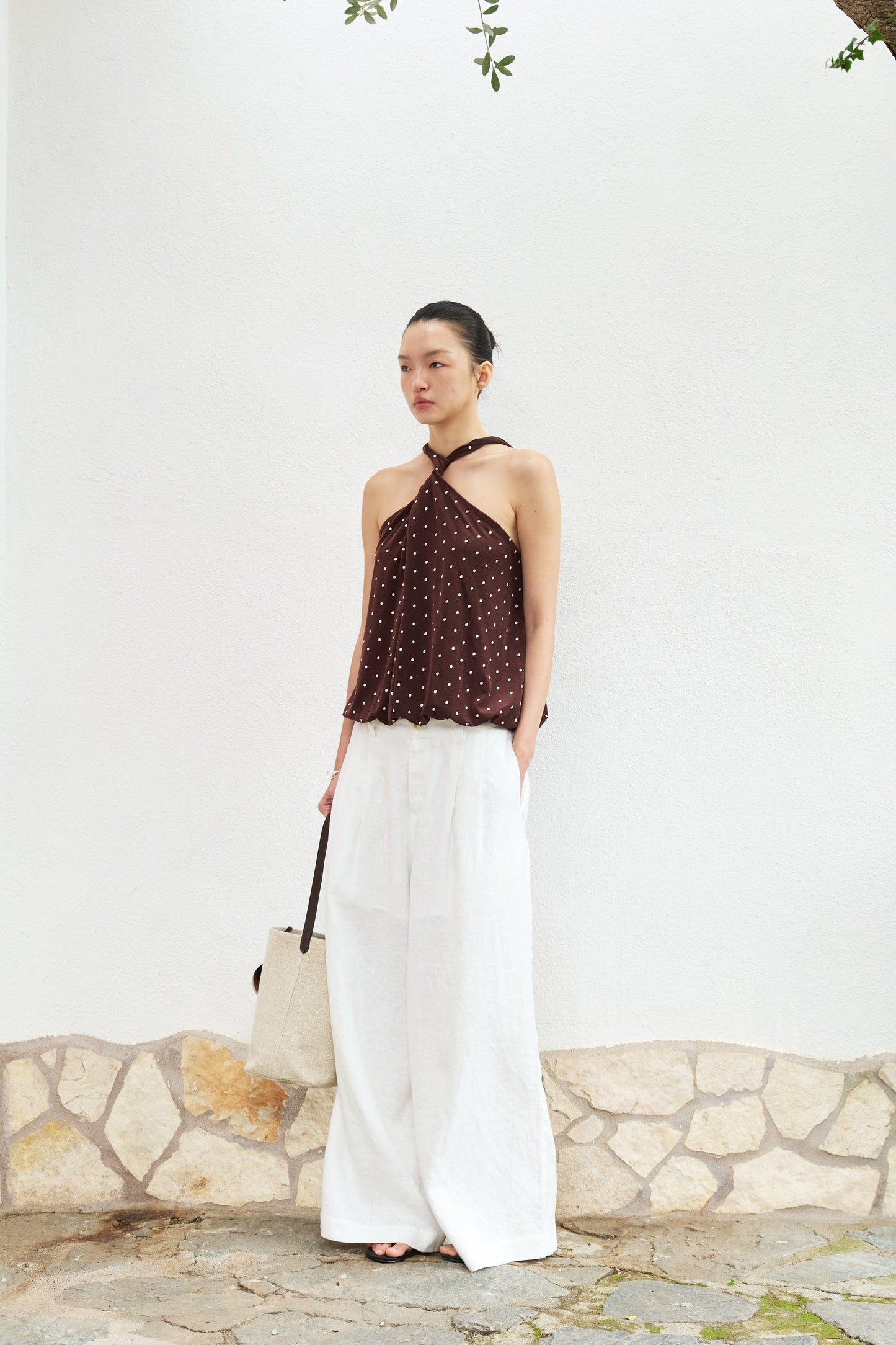 Sunset Cinema Polka Dot Camisole