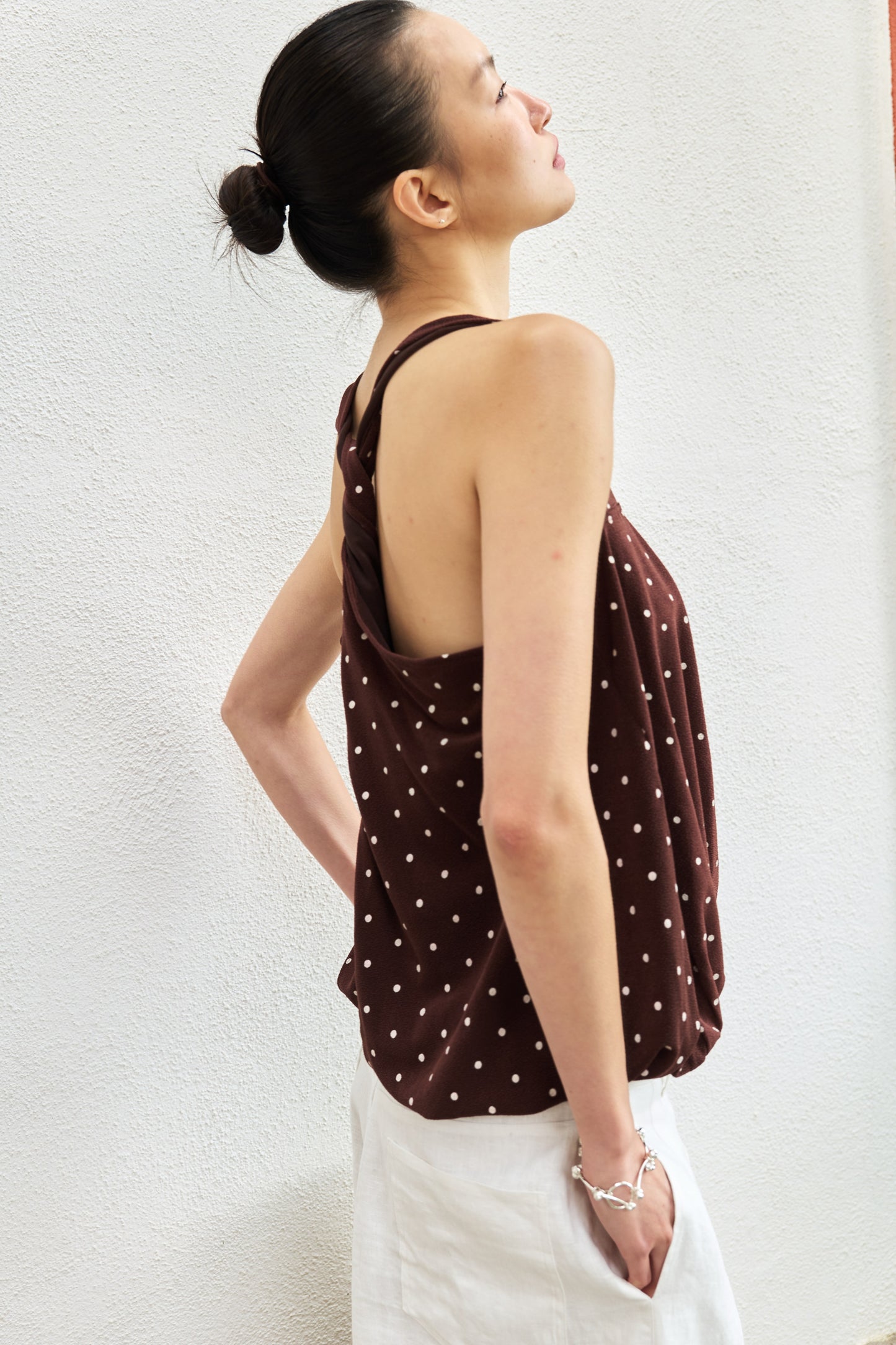 Sunset Cinema Polka Dot Camisole