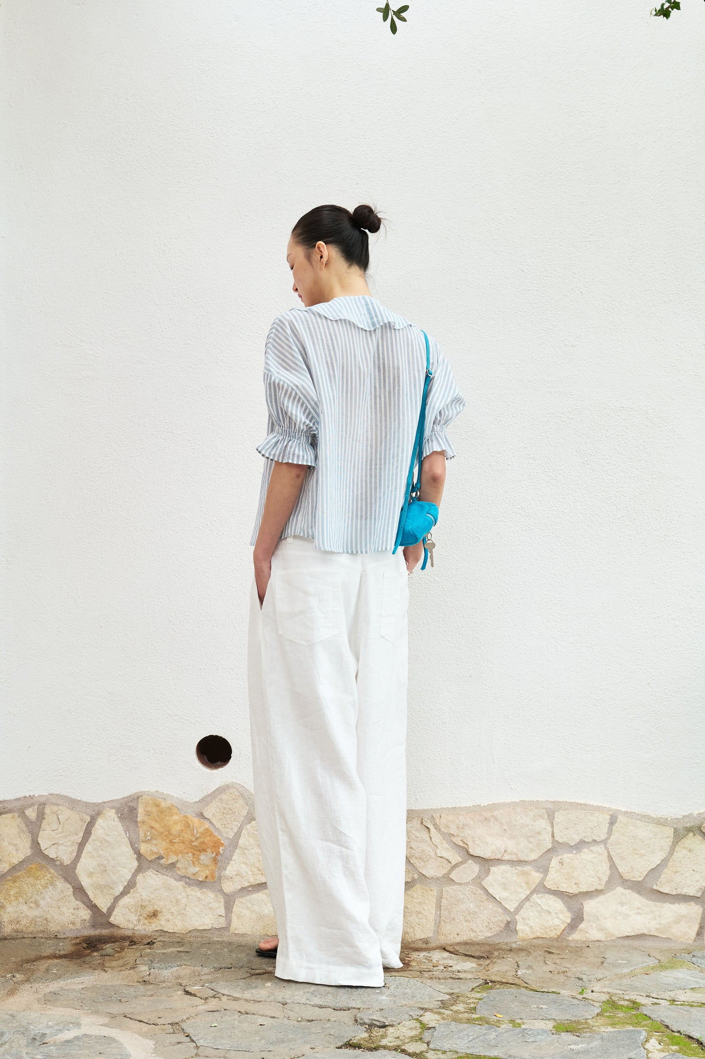 Breeze Island Ruffle Blouse