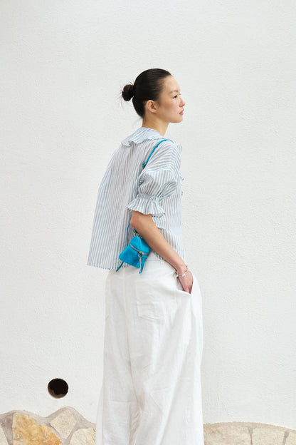 Breeze Island Ruffle Blouse