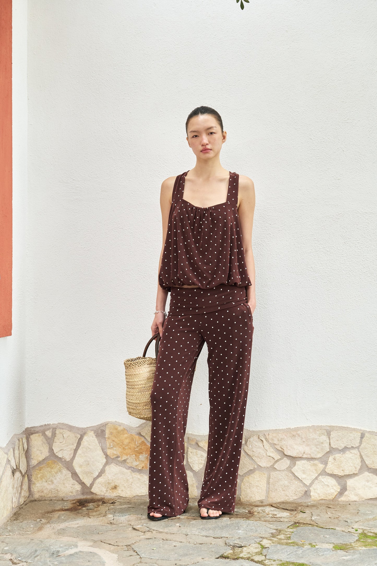Sunset Cinema Polka Dot Camisole