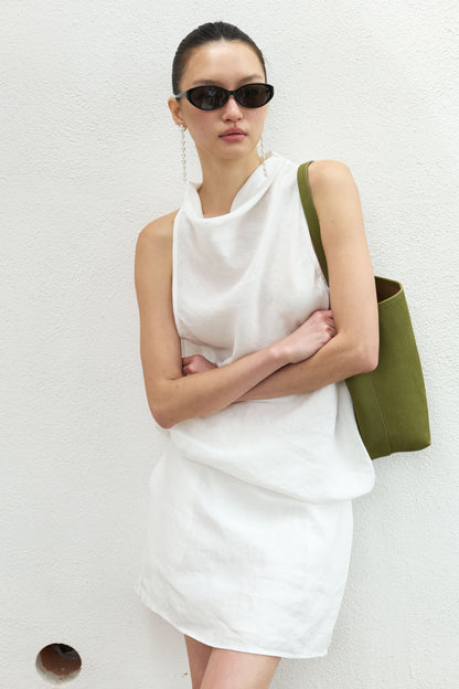 SLO Classic 001 minimalist sunglasses styled for everyday wear