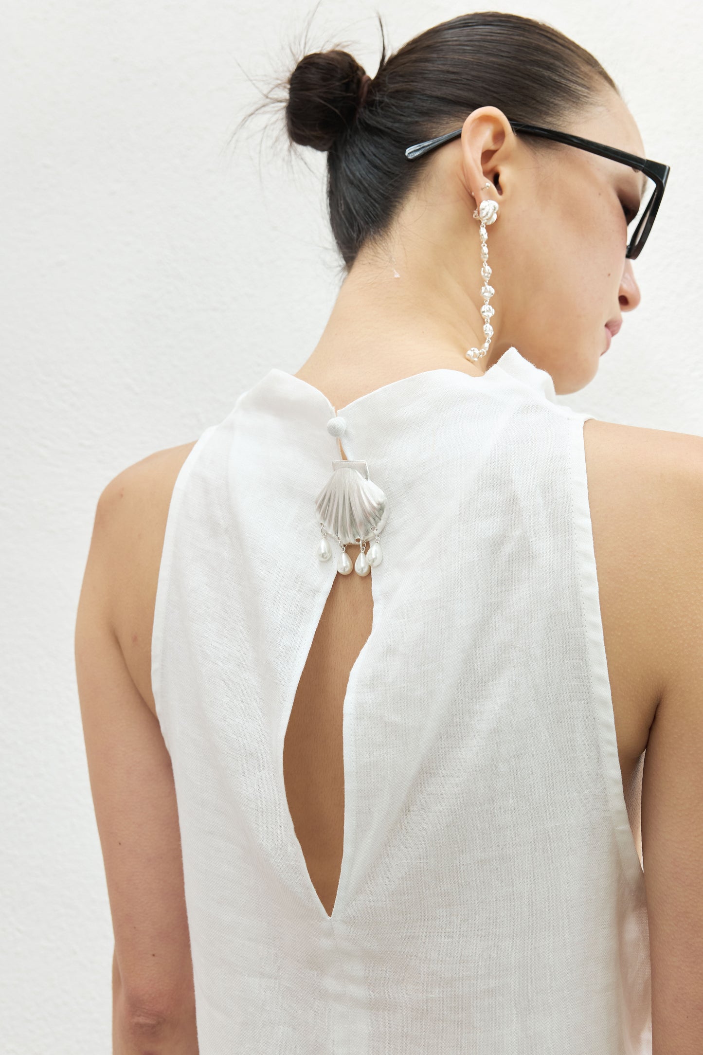 SLO Arc Shell Brooch