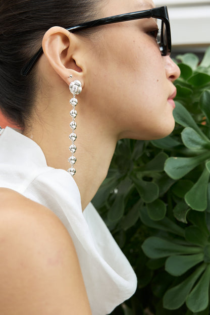 SLO Arc Knot Drop Earrings