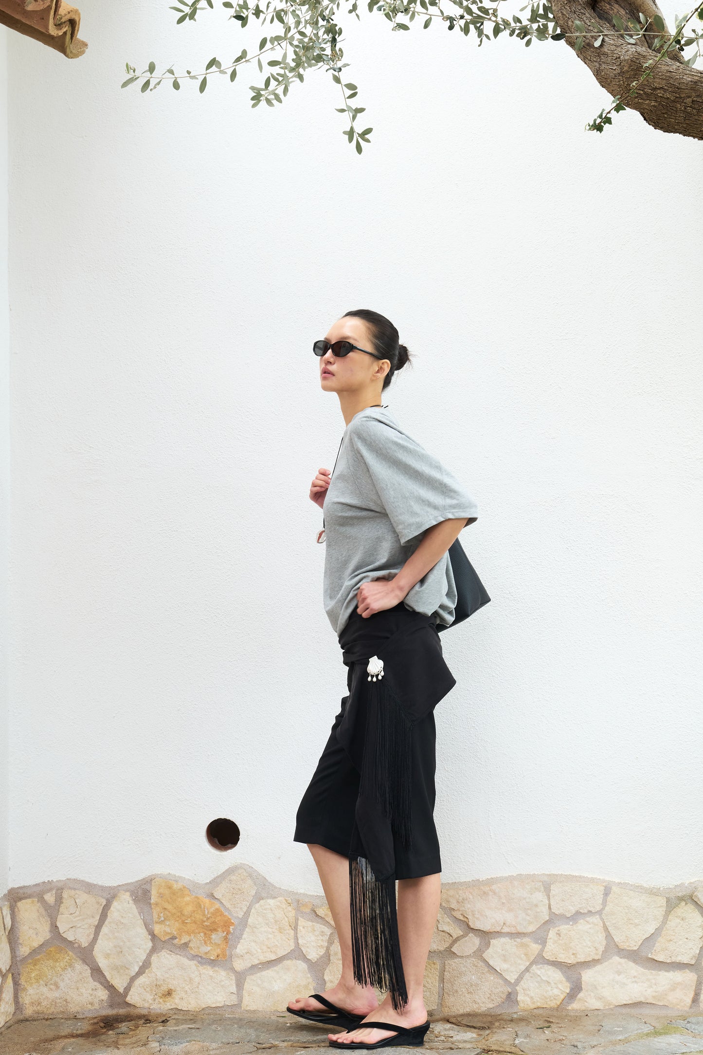 SLO Arc Shell Brooch