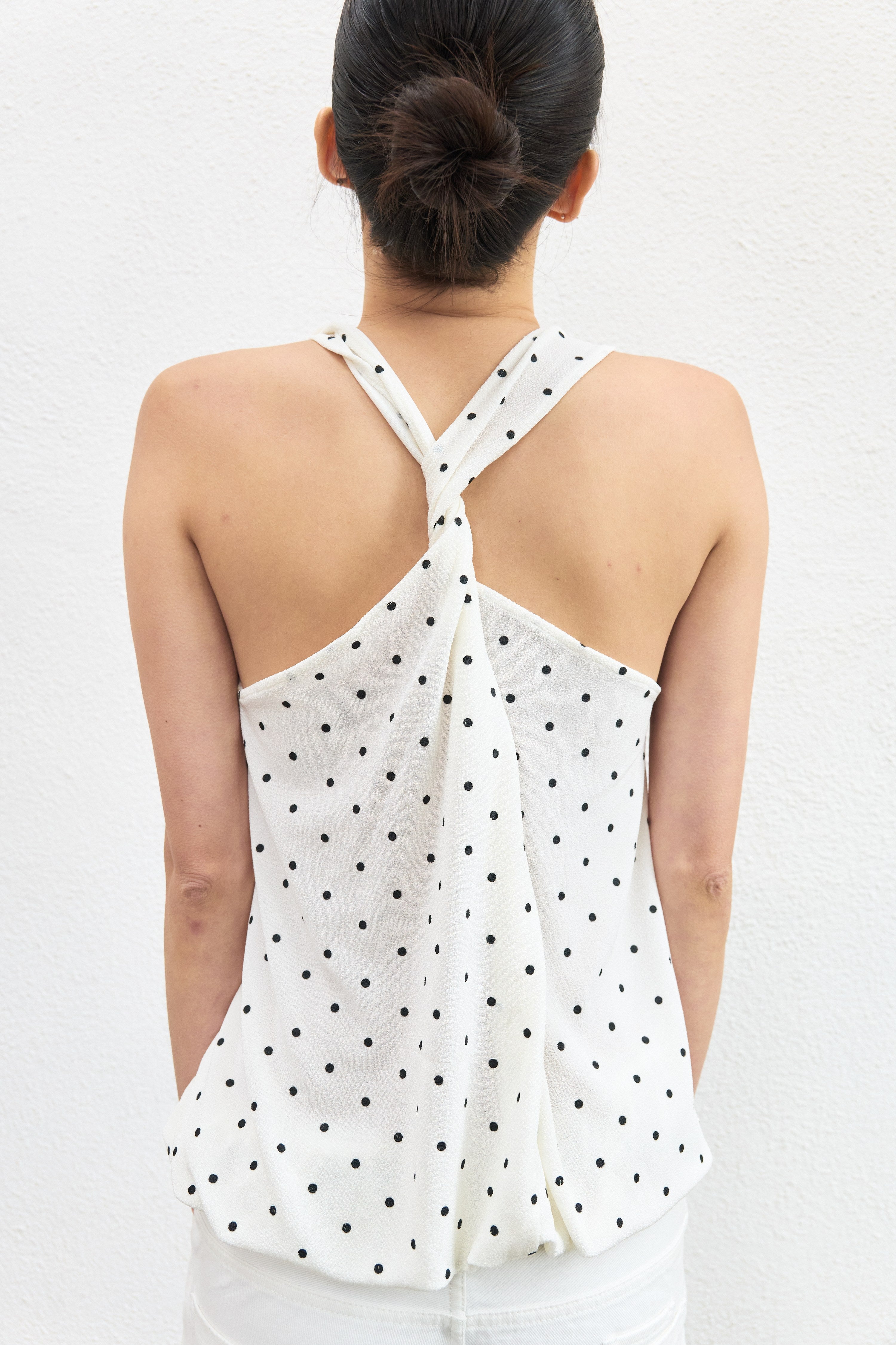 Sunset Cinema Polka Dot Camisole | Minimalist Vintage Camisole | SLO