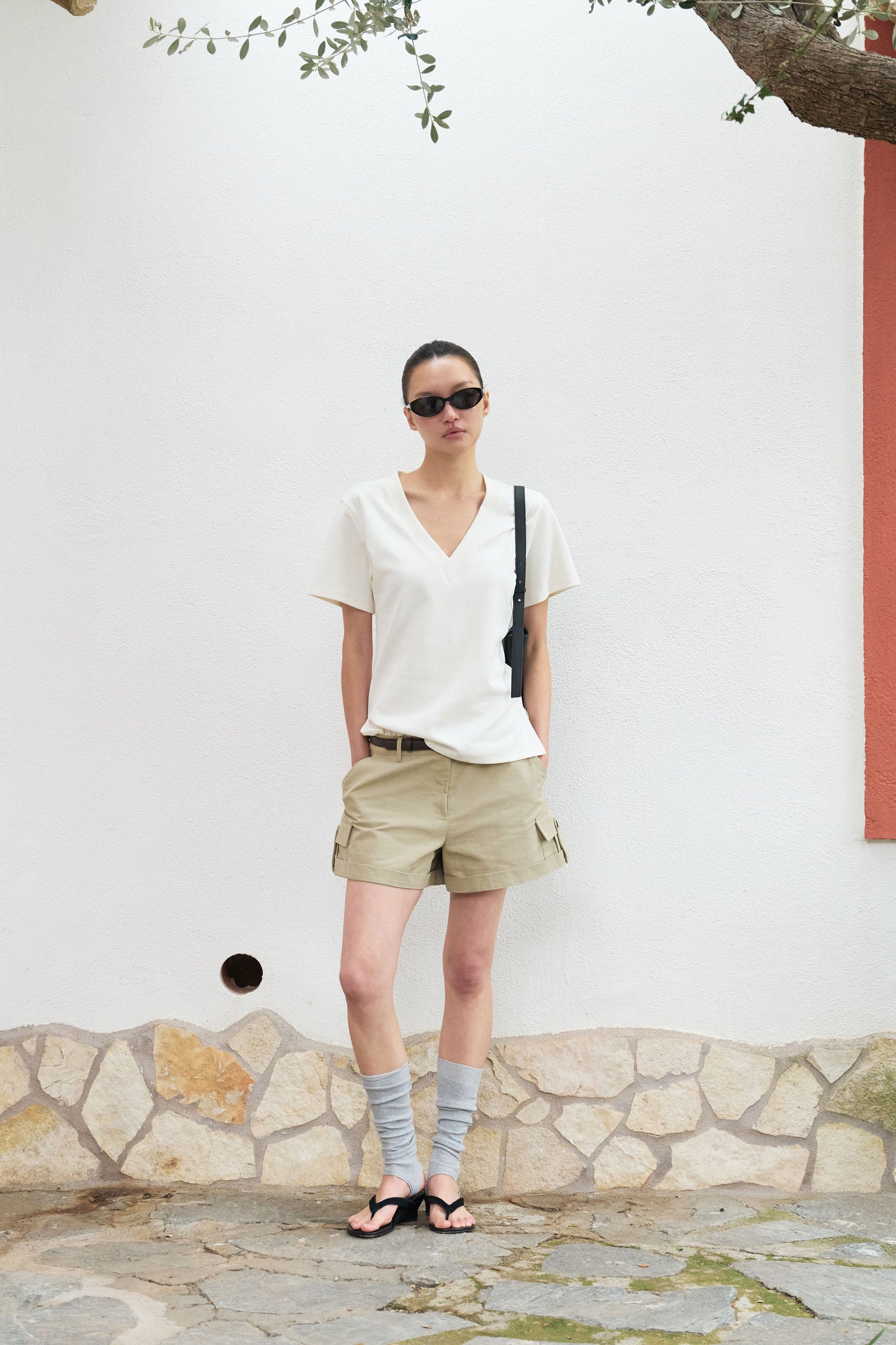 Wardrobe Ease V-Neck Tee