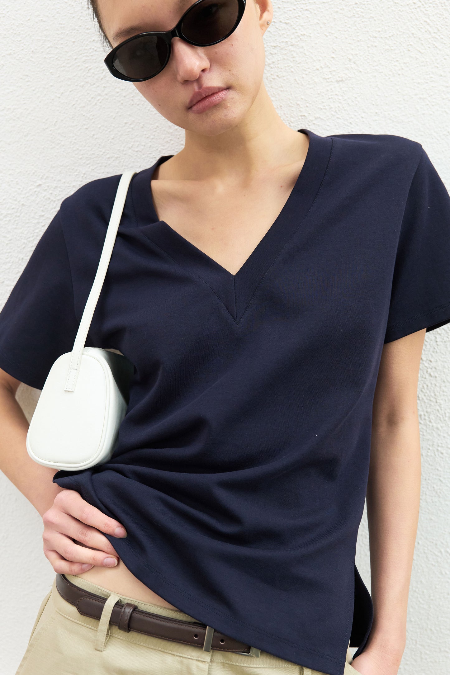 Wardrobe Ease V-Neck Tee