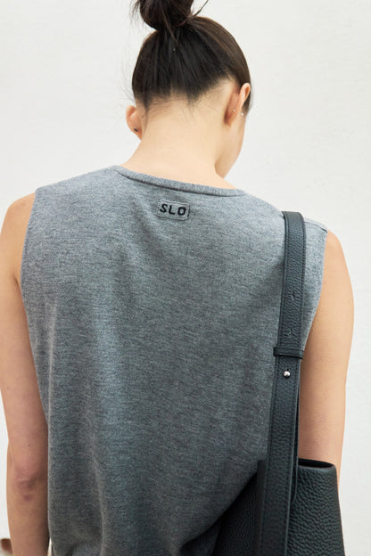 Soft Haze Wool Vest