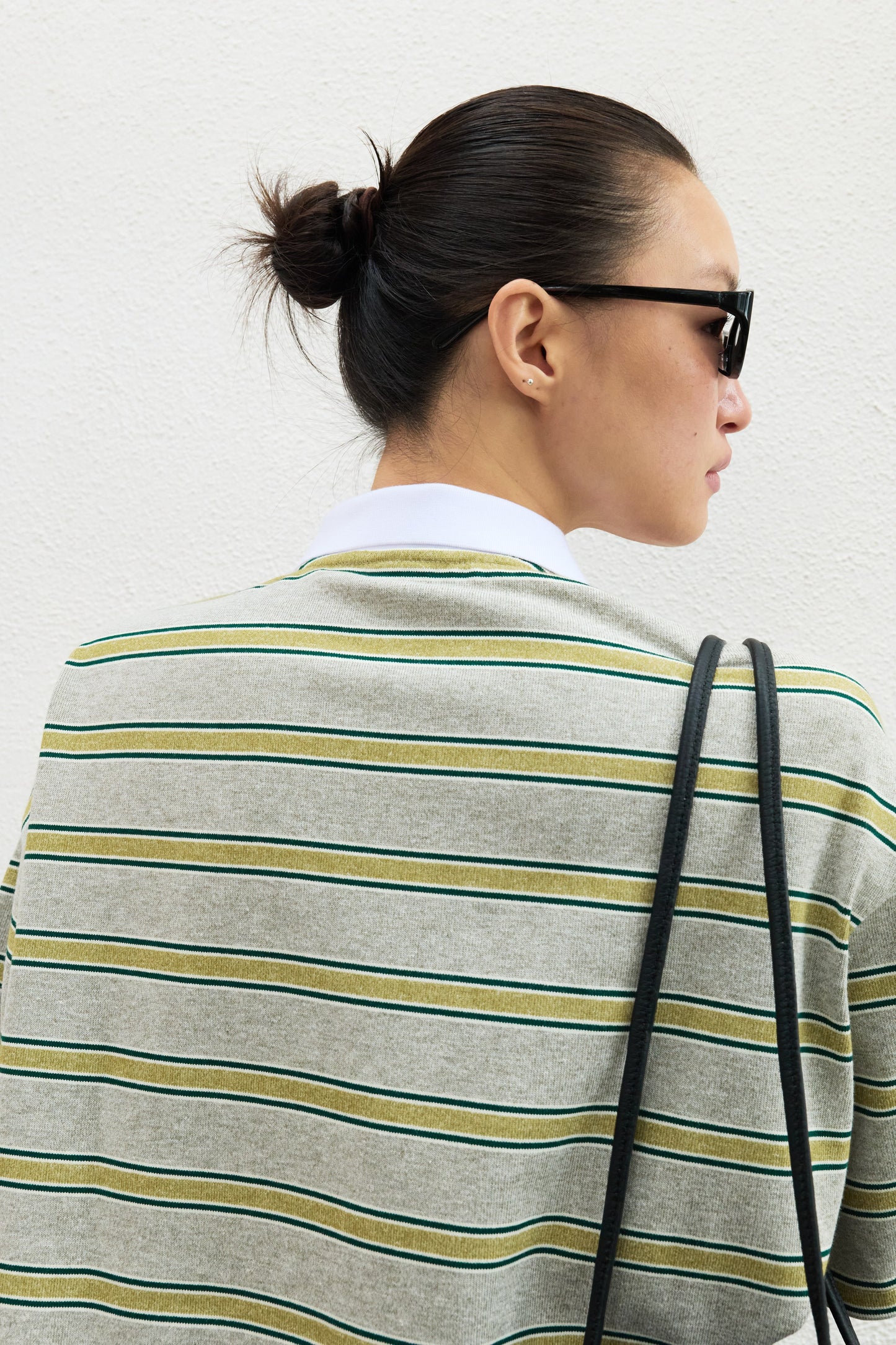 Seine Academy Striped Polo Knit
