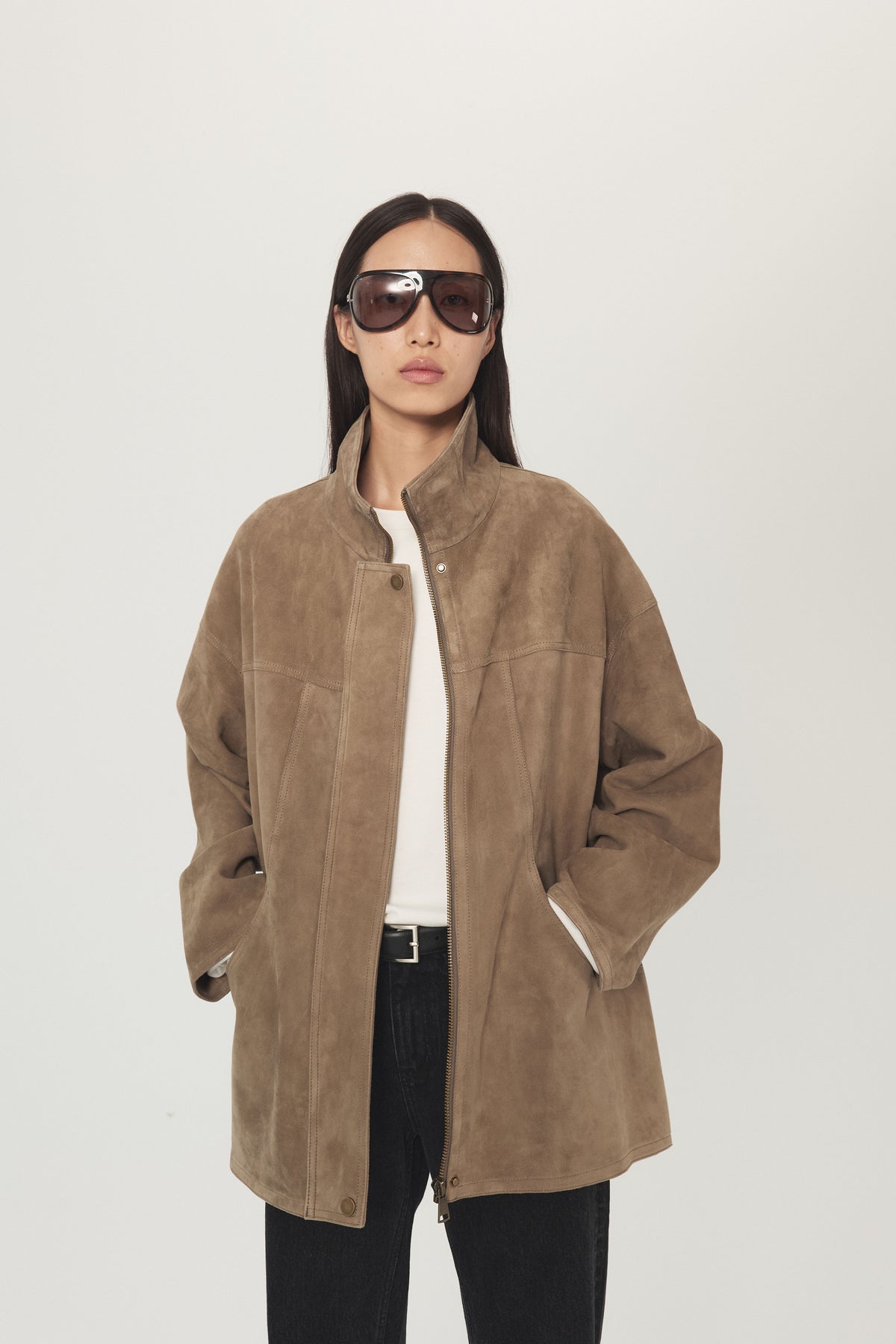 Zurich Suede Leather Jacket