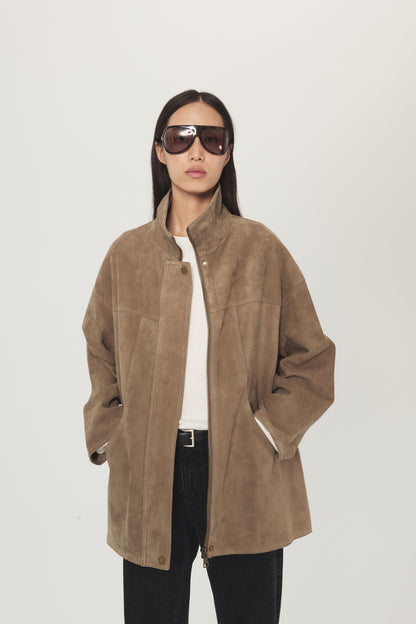 Zurich Suede Leather Jacket
