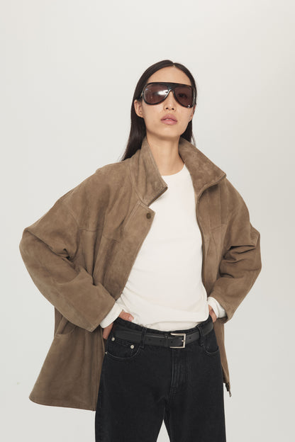 Zurich Suede Leather Jacket