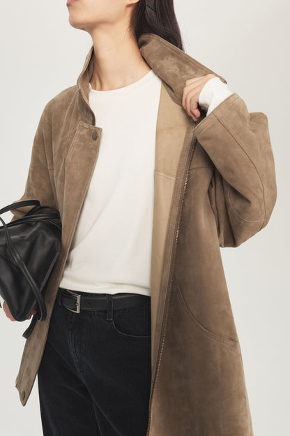 Zurich Suede Leather Jacket