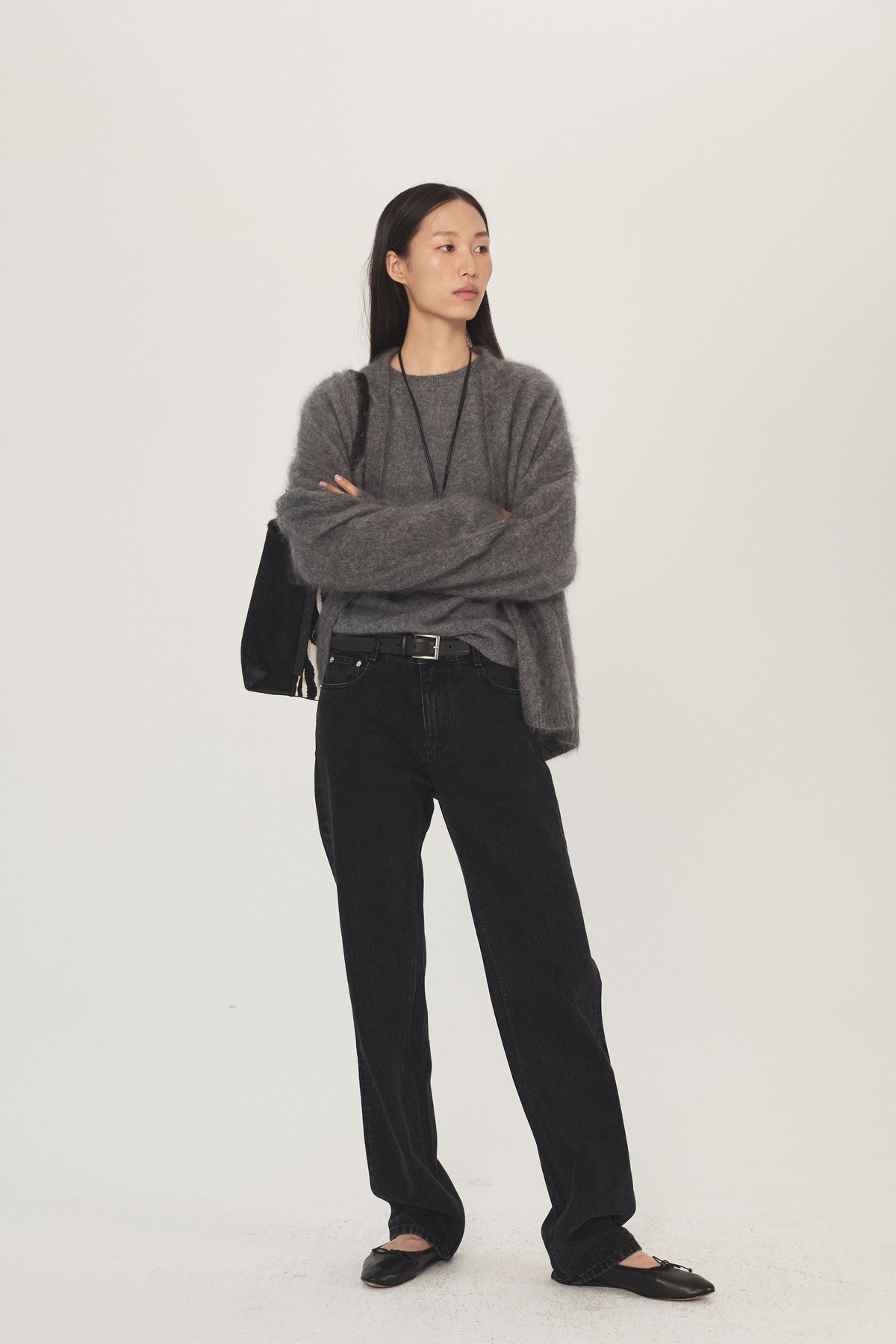 Soft Mist Wool Cardigan