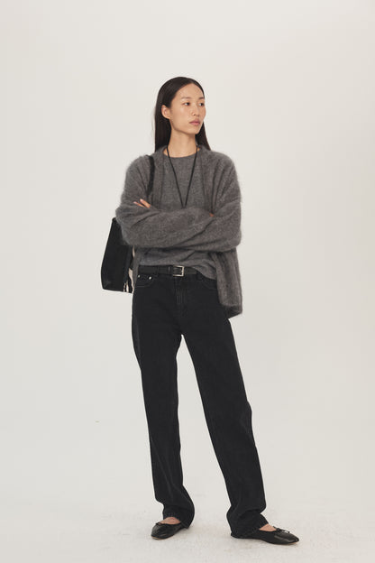 Soft Mist Wool Cardigan