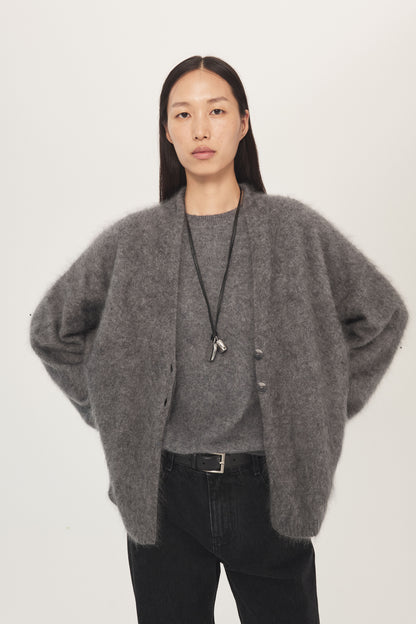 Soft Mist Wool Cardigan