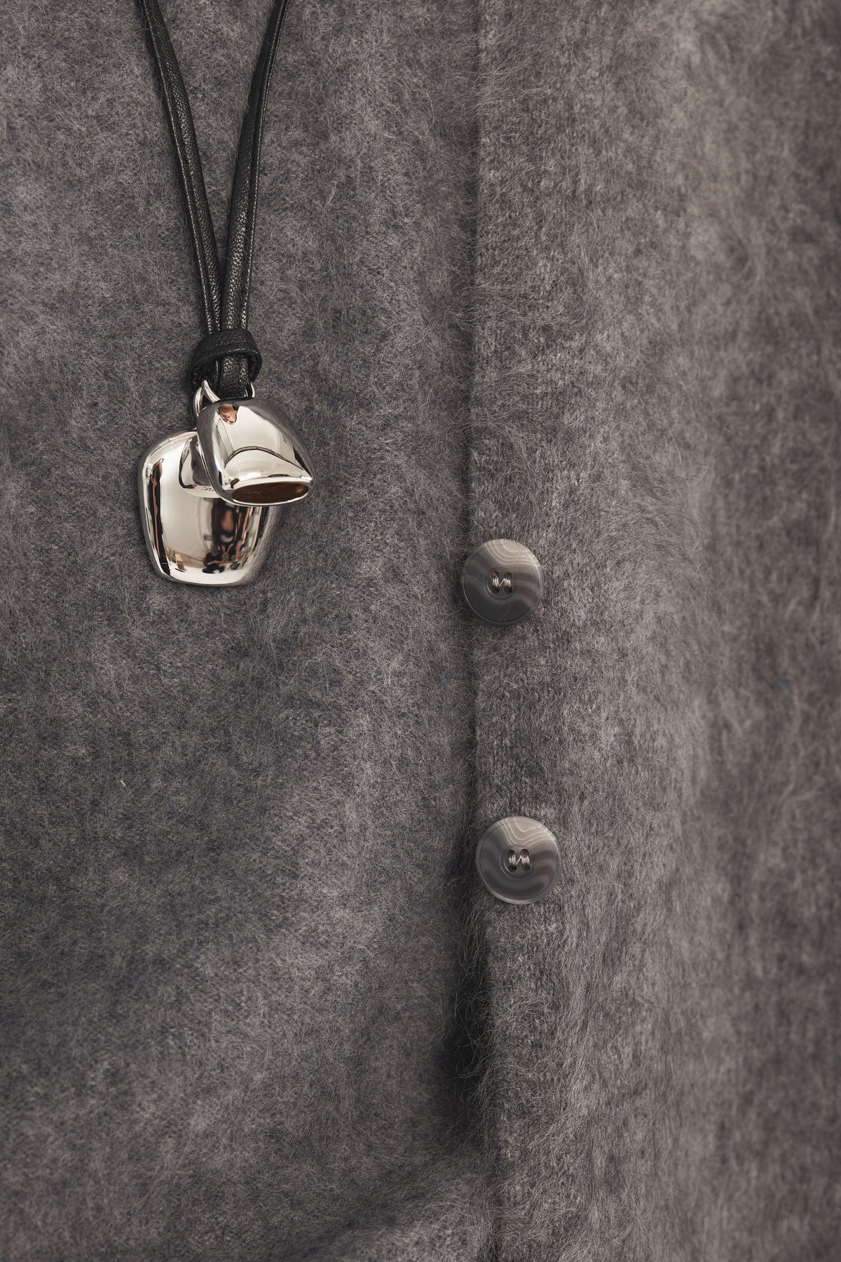 Soft Mist Wool Cardigan
