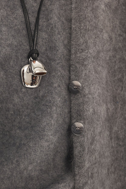 Soft Mist Wool Cardigan