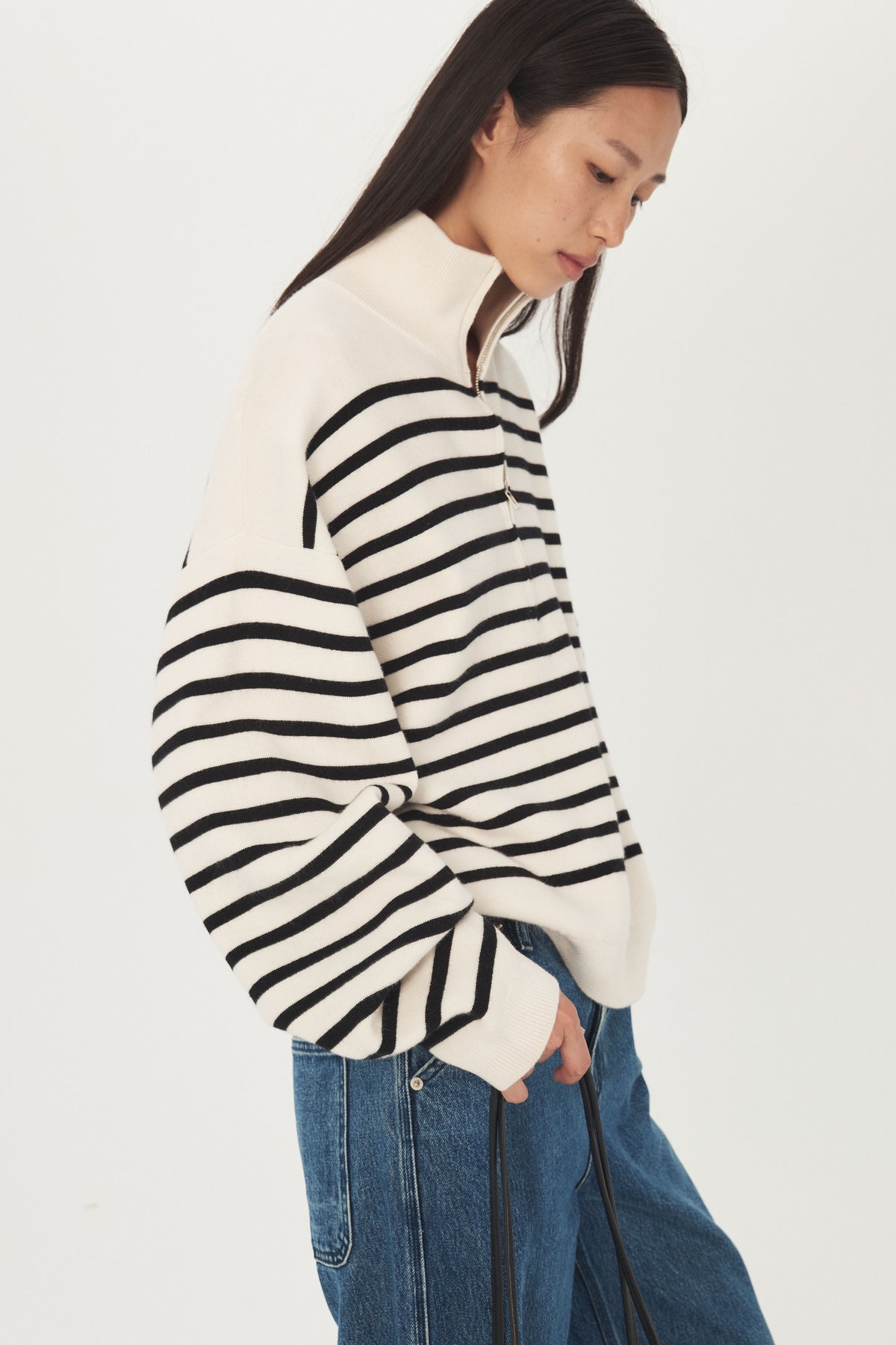 Oxford Gazette Half-Zip Sweater