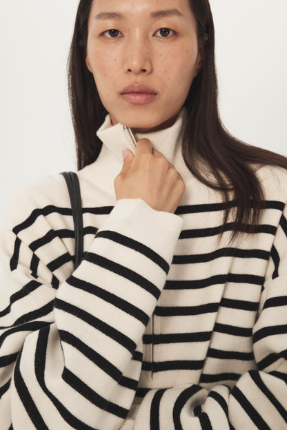 Oxford Gazette Half-Zip Sweater