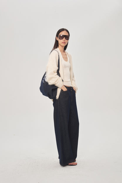 Soft Mist Wool Cardigan