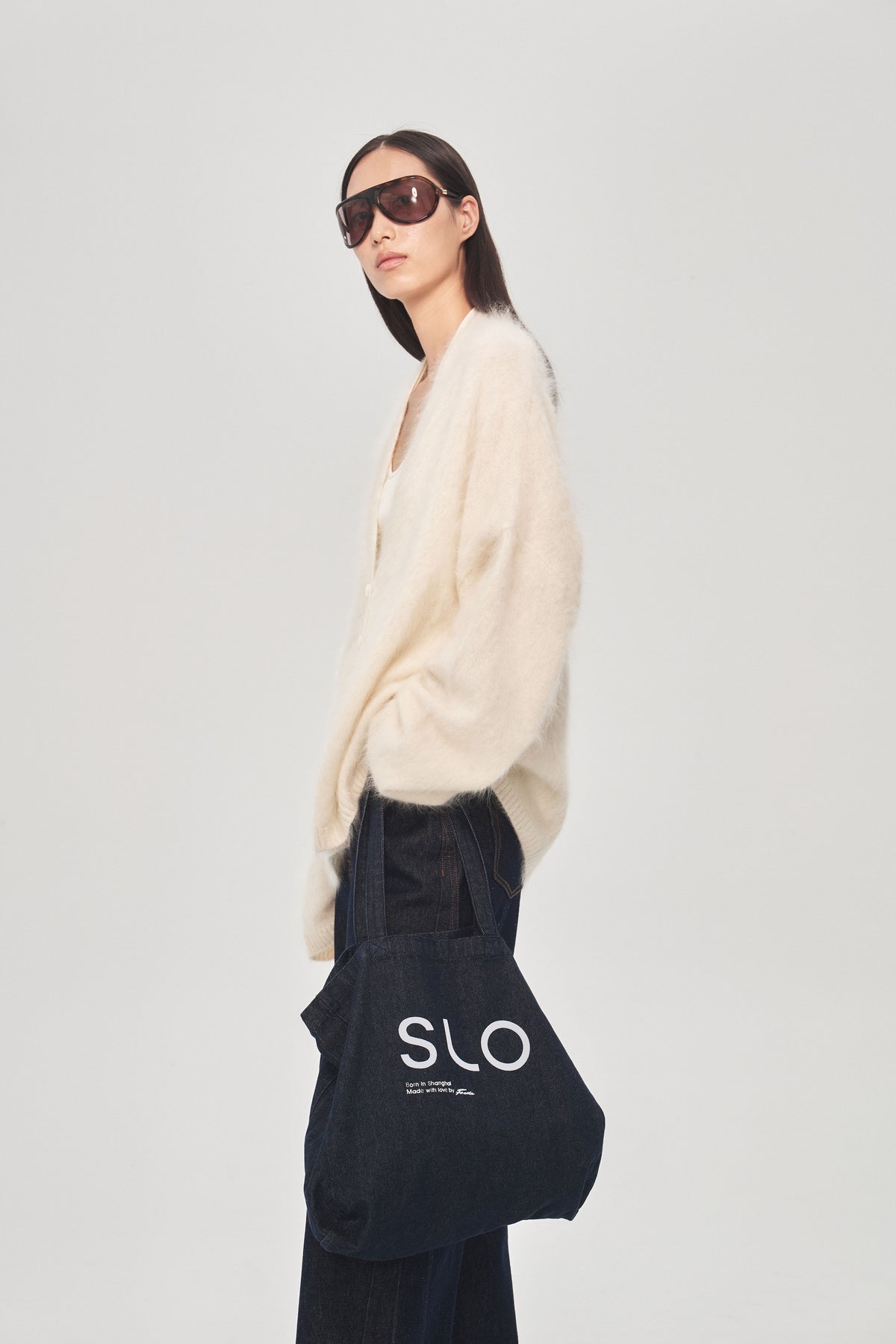 Soft Mist Wool Cardigan