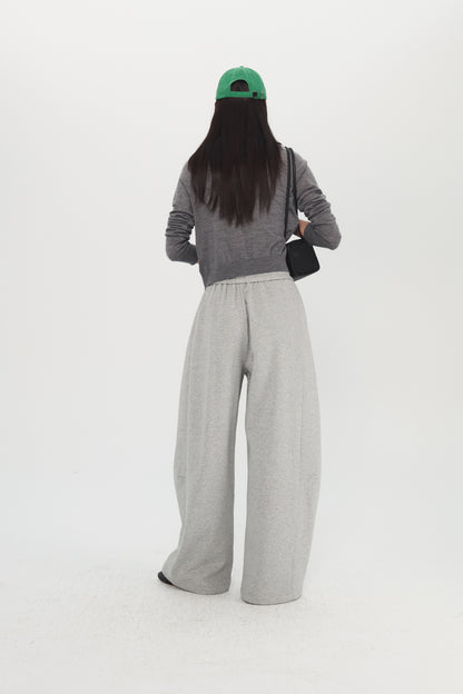 Deconstructed Horseshoe Sweatpants