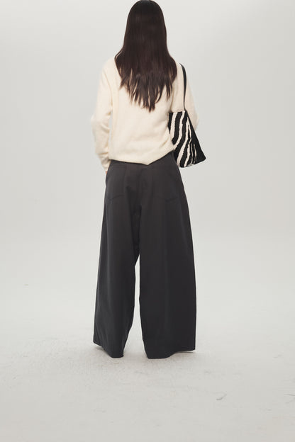 Montaigne Wide-Leg Trousers