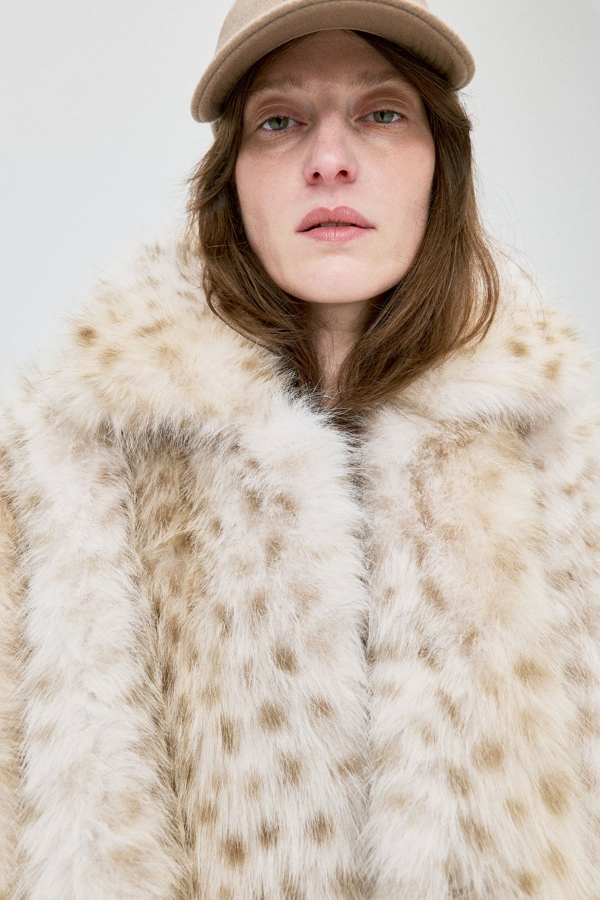 Nara Confession Faux Fur Jacket