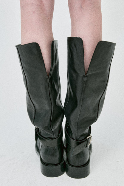 The SLO Convertible Leather Boots