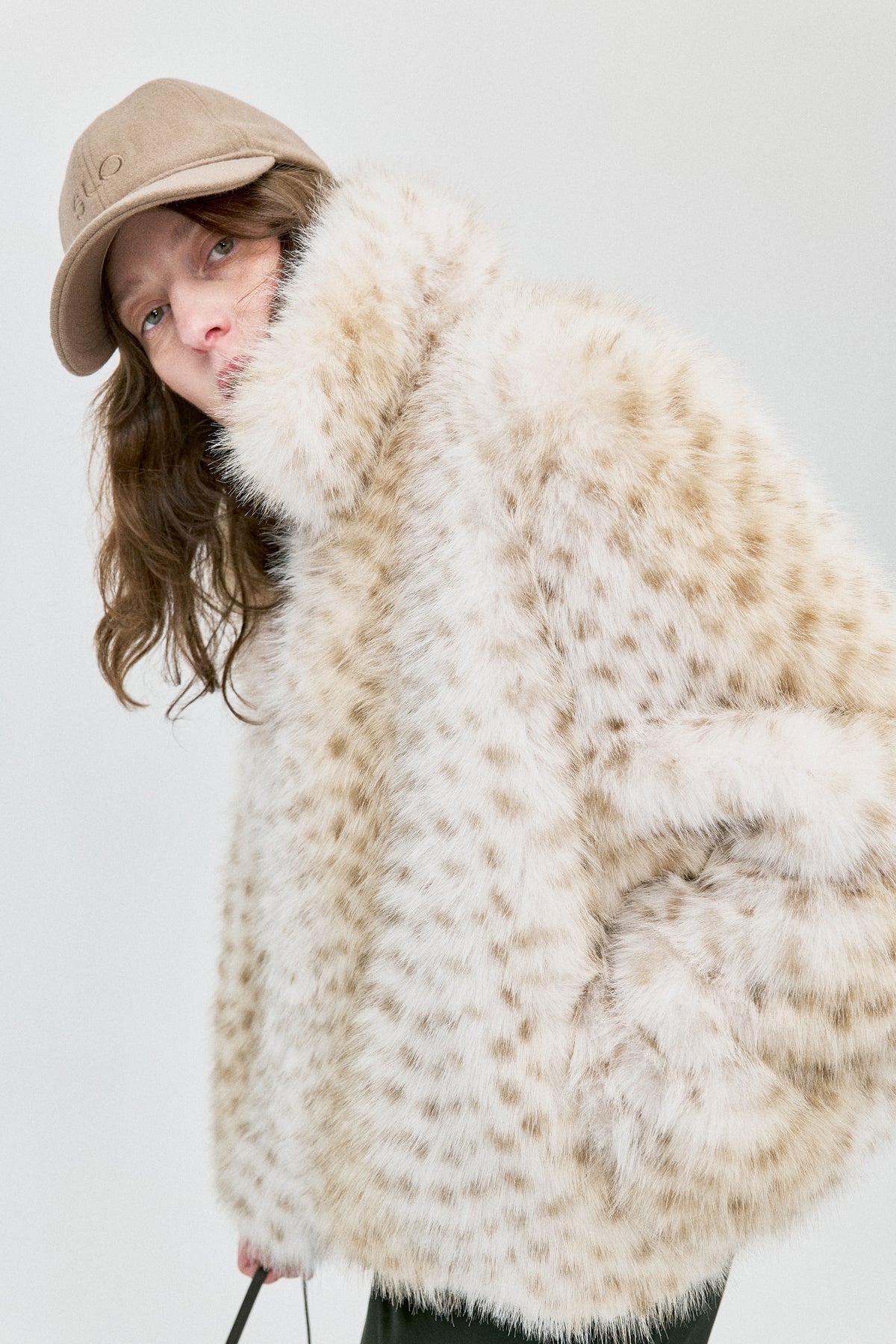 Nara Confession Faux Fur Jacket