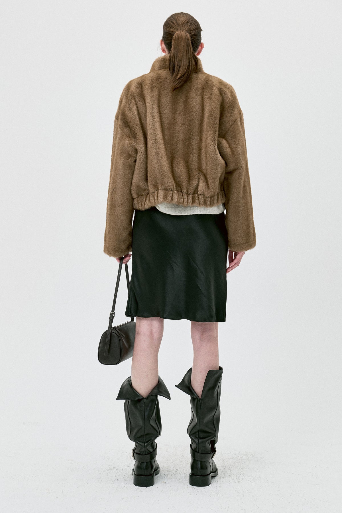 Twilight Snow Reversible Faux Fur Jacket
