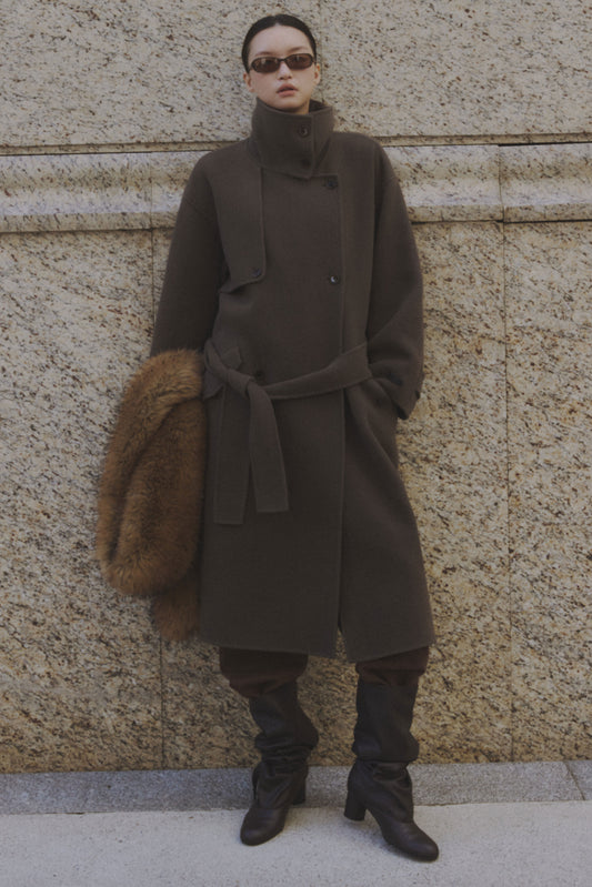 Le Voyageur Wool Coat