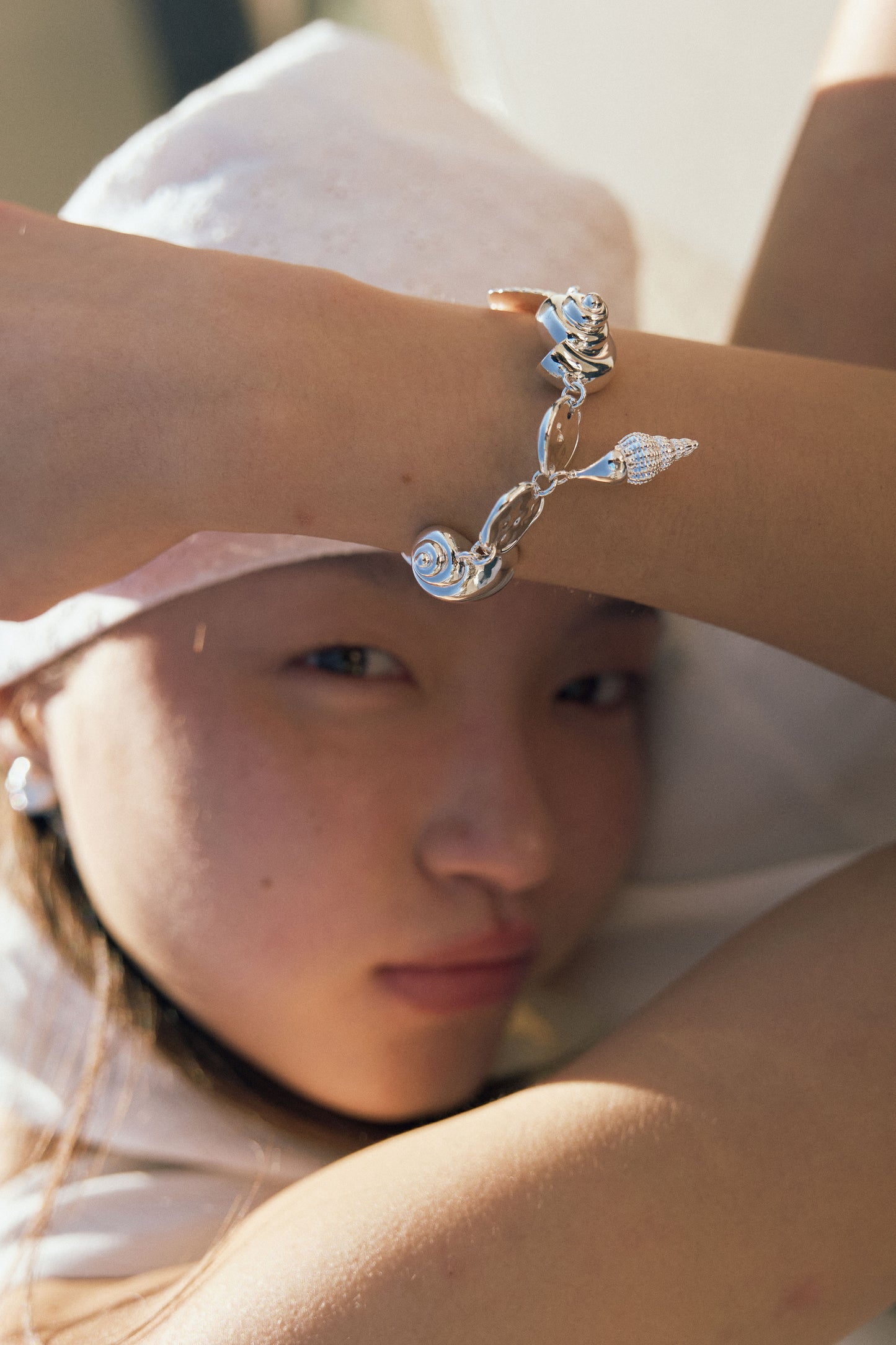 SLO Arc Shell Link Bracelet