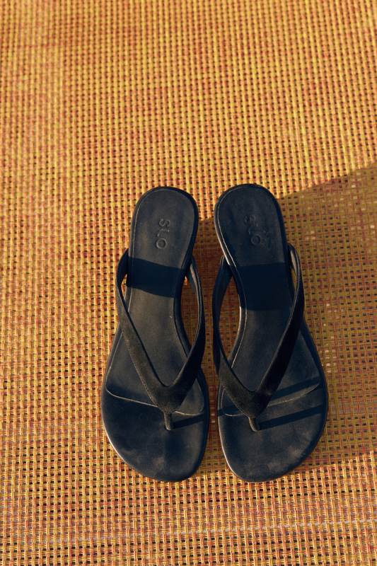 Rachel Wedge Thong Sandals