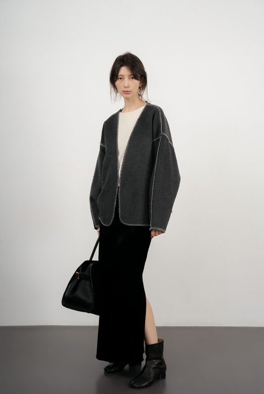 Woven Wool Jacket