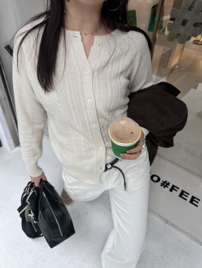 Alpine Cable Cardigan