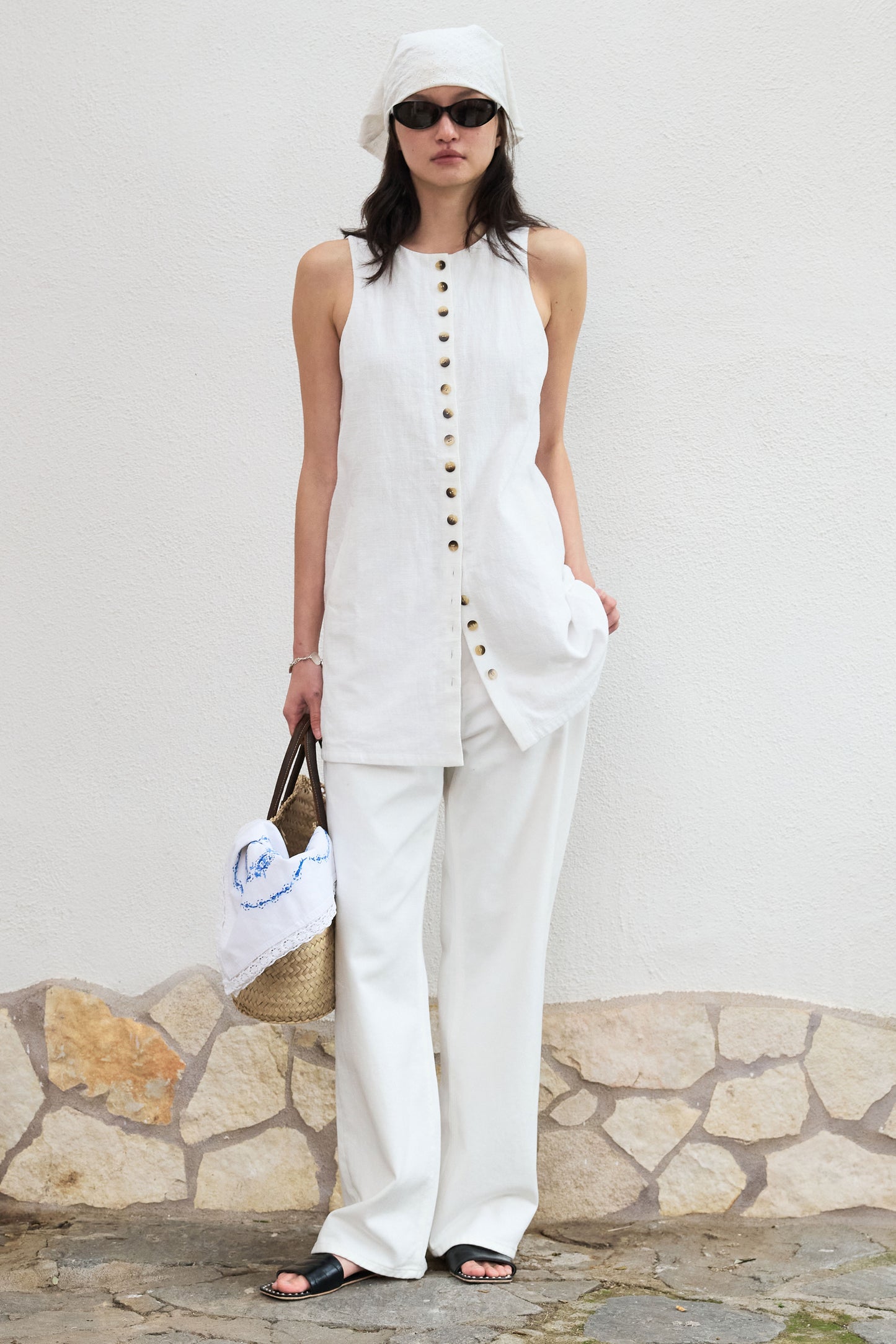 Island Memoir Linen Dress