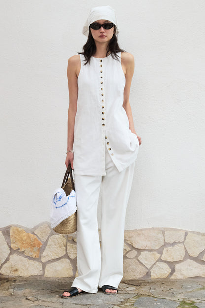 Island Memoir Linen Dress