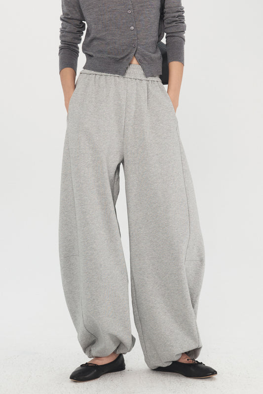 Deconstructed Horseshoe Sweatpants