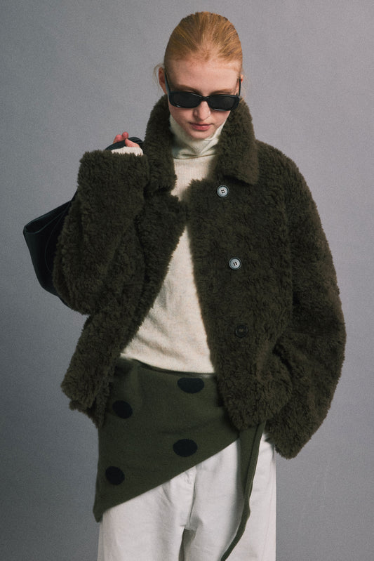 Sapporo Notes Shearling Jacket
