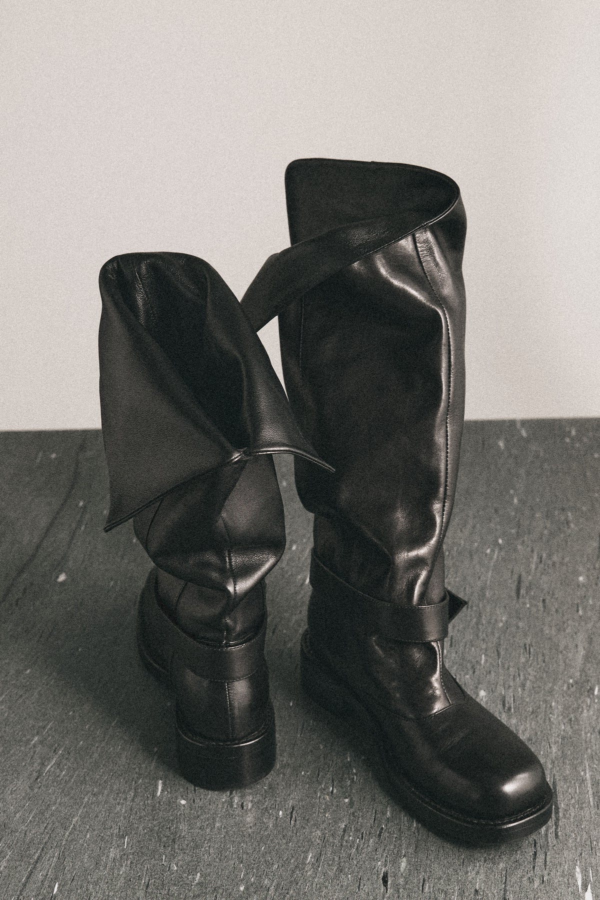 The SLO Convertible Leather Boots