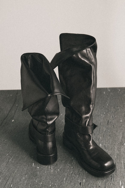 The SLO Convertible Leather Boots