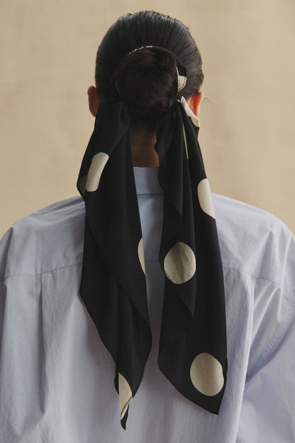 Polka Play Silk Scarf