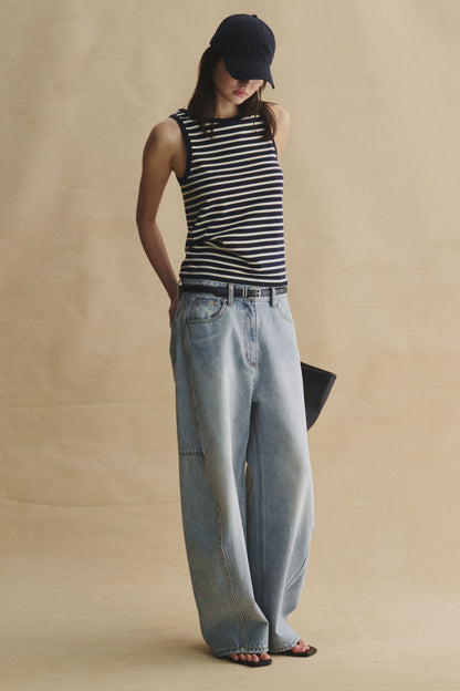 Sailing Notes Striped Tank