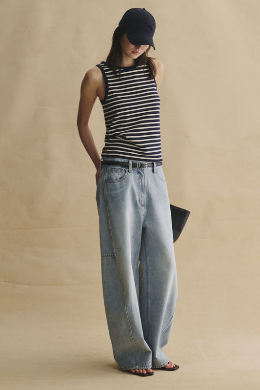 Sailing Notes Striped Tank