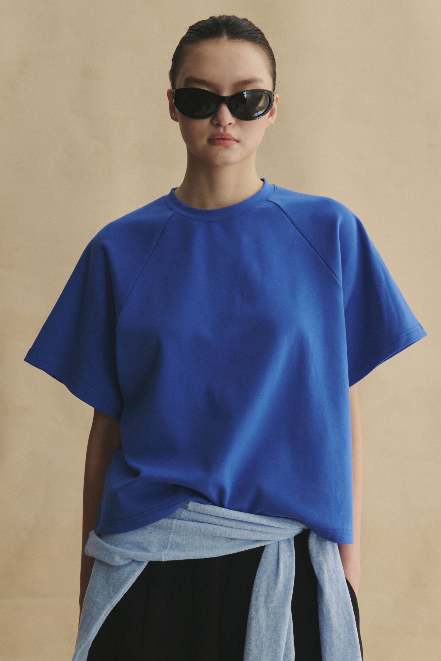 「蔚藍心情」圓領短 Tee
